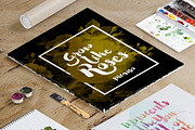 Wonderwall Font & Alphabetical Brush, a Script Font by Fortunes Co (Thumbnail 3 of 5)