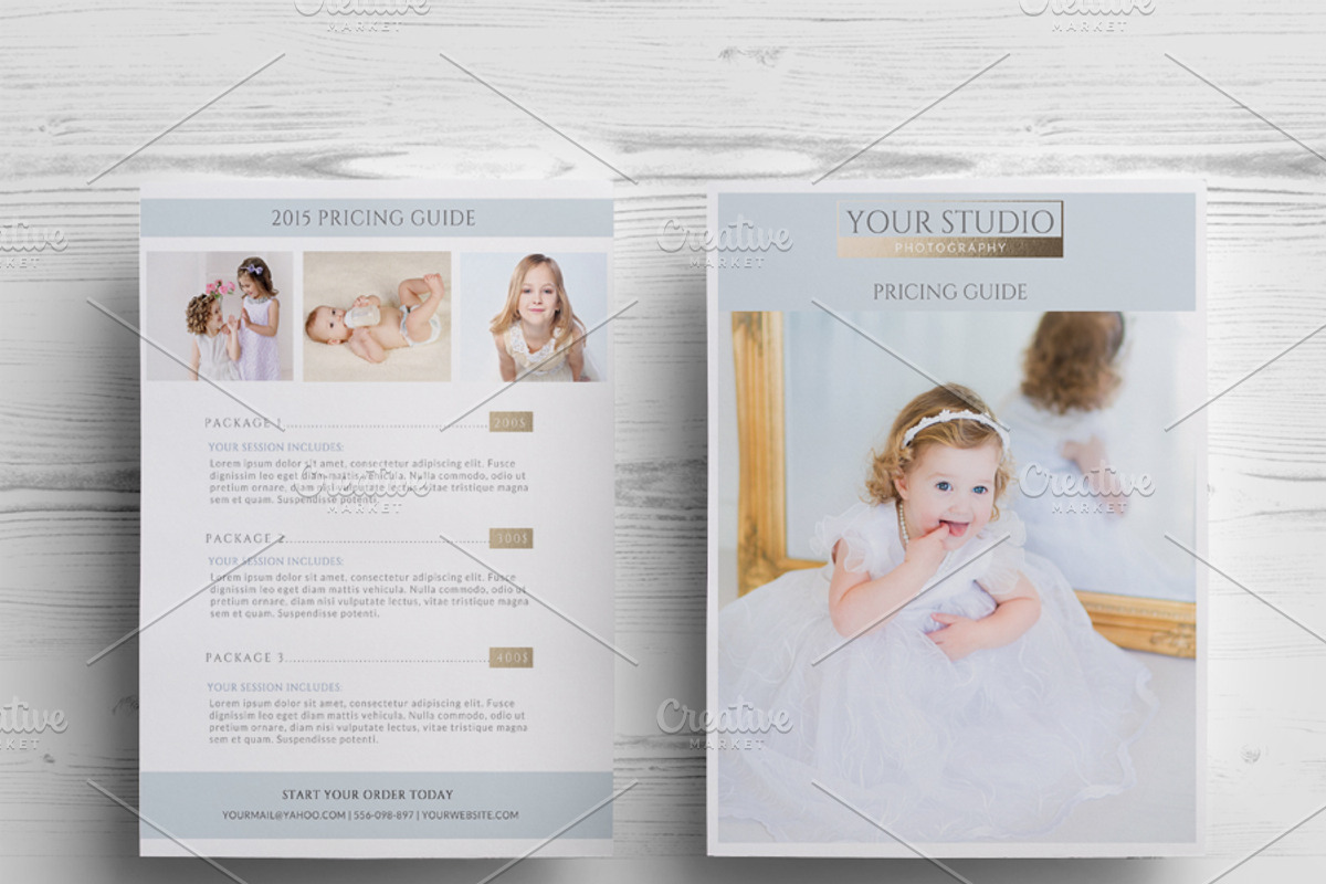 Photography price list, a Flyer Template by annago (Photo 1 of 3)