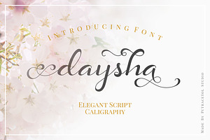 Best Romantic Wedding Font Bundle