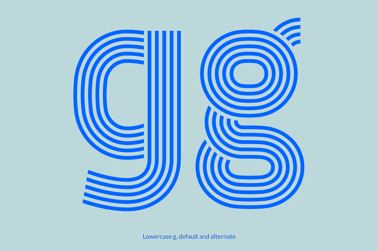 Ridge 5, a Font by Studio Dot by dot (Photo 10 of 10)