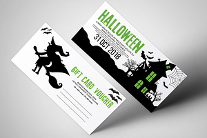 Halloween Horror Party Vouchers