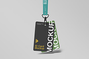 ID Card Mockups, an Advertising Mockup by graphiccrew (Thumbnail 5 of 10)