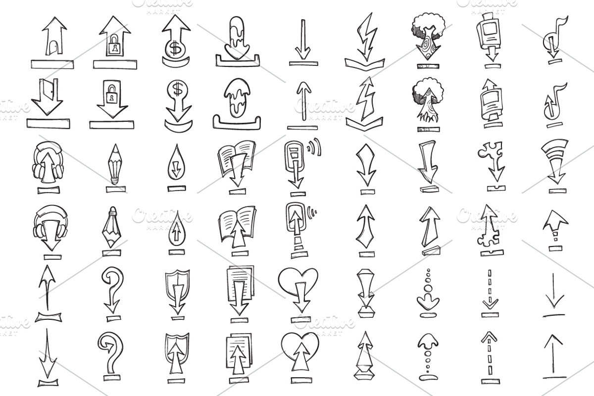 707 Hand Draw doodle icons set, an Outline Icon by TKDoodle (Photo 7 of 17)