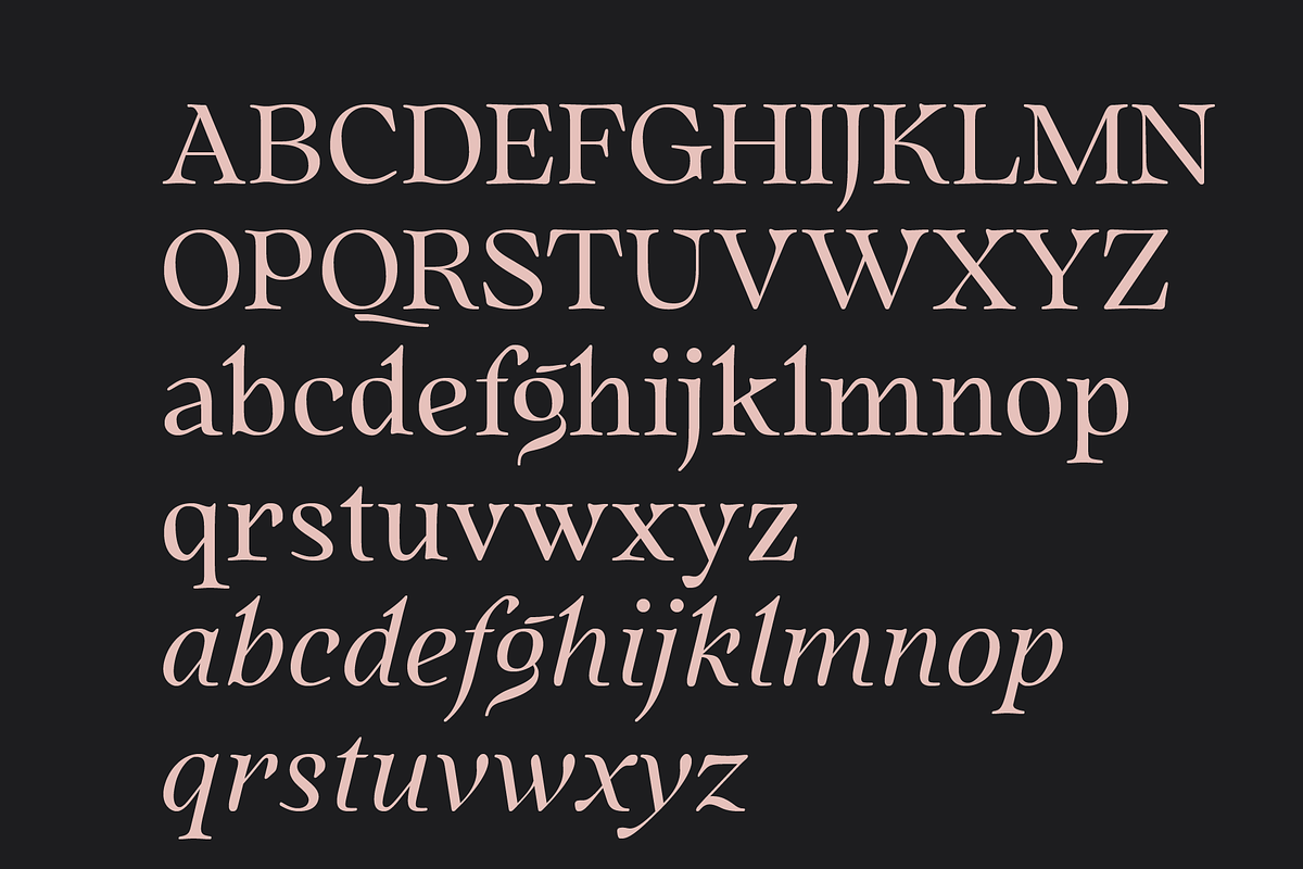 Quietism High font, a Serif Font by Michael Rafailyk (Photo 5 of 8)