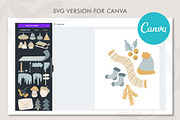 Hello Winter. 206 elements, a Decorative Illustration by BAGIRA | Studio (Thumbnail 9 of 12)