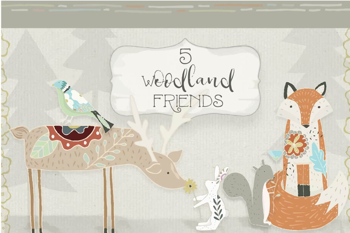 The Quilted Fox, a Decorative Illustration by Bridgett Stahlman Design (Photo 2 of 7)