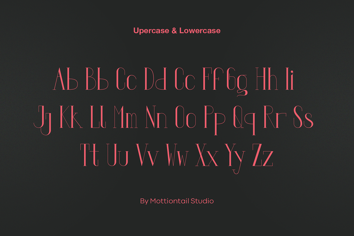 Vaynard Classy Font, a Serif Font by Motiontail Studio (Photo 6 of 6)