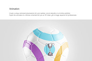 Soccer Ball Animated Mockup, a Merchandise Mockup by rebrandy (Thumbnail 4 of 14)