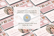 Spiritual Coach Business Card Pink, a Business Card Template by Golden Horizons Studio (Thumbnail 8 of 9)