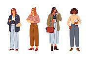 Modern diverse business women set, a Person Illustration by Good Studio (Thumbnail 2 of 6)
