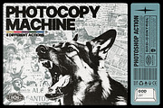 Photocopy Machine | Photoshop Action, a Graphic by God Control (Thumbnail 1 of 10)