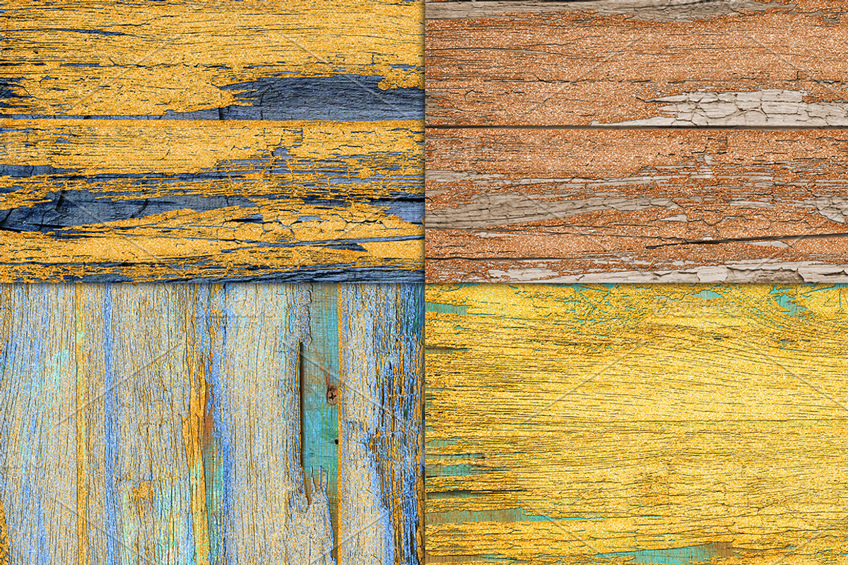 Golden old wood distressed texture, a Texture Graphic by Area (Photo 3 of 4)