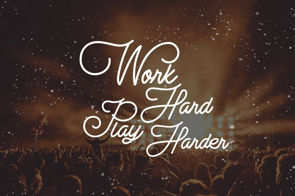 Premium font pack - Foundry, a Handwritten Font by bradastudio (Photo 4 of 4)