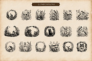 Woodland Ink Illustration Bundle, a Decorative Illustration by Dervik Art Store (Thumbnail 4 of 10)