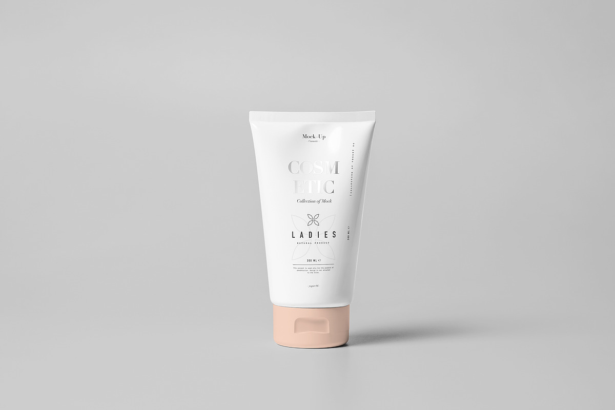 Cosmetic Tube & Box Mock-up, a Packaging Mockup by Yogurt86 (Photo 3 of 8)