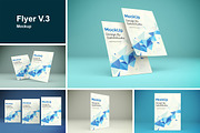 Flyer V.3 Mockup, an Advertising Mockup by Qaleb Studio (Thumbnail 1 of 13)