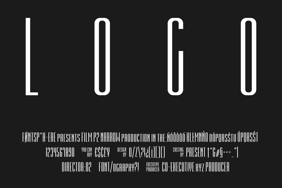 Film P2 | font 9-pack, a Sans Serif Font by Fontsphere (Photo 7 of 9)