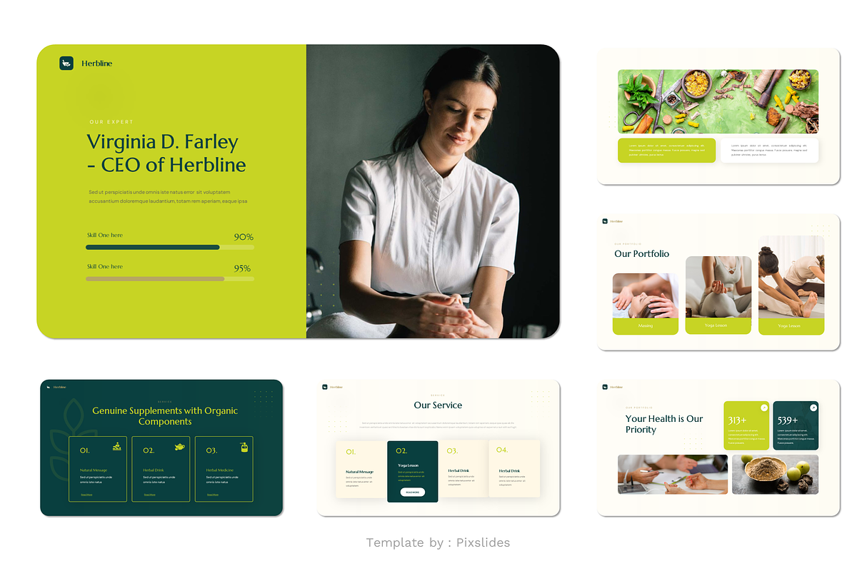 Alternative Medicine PowerPoint, a Presentation Template by Pixslides (Photo 4 of 6)