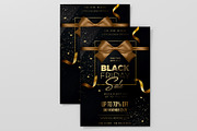 Black Friday Sale Flyer, a Flyer Template by MadridNYC (Thumbnail 3 of 4)