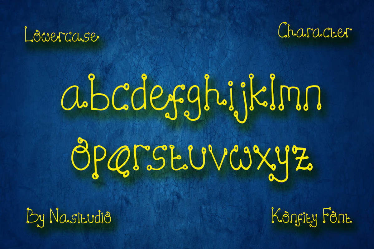 Konfity - Creative Display Font, a Font by Naistudio (Photo 5 of 7)