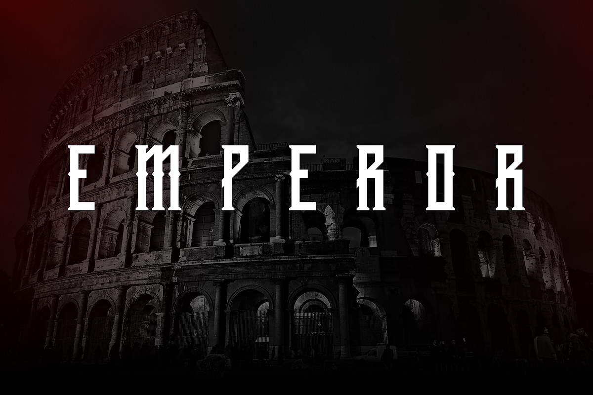 Emperor - Display Typeface