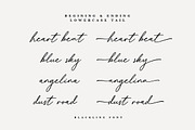 Blackline - Script Font with Swash, a Script Font by Typebae (Thumbnail 2 of 8)