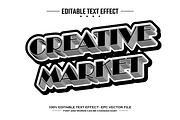 Broadway 3D editable text effect, a Layer Style Add-On by nicemorning (Thumbnail 3 of 3)