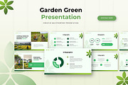 Garden Green - Google Slide, a Presentation Template by AQR Studio (Thumbnail 1 of 3)
