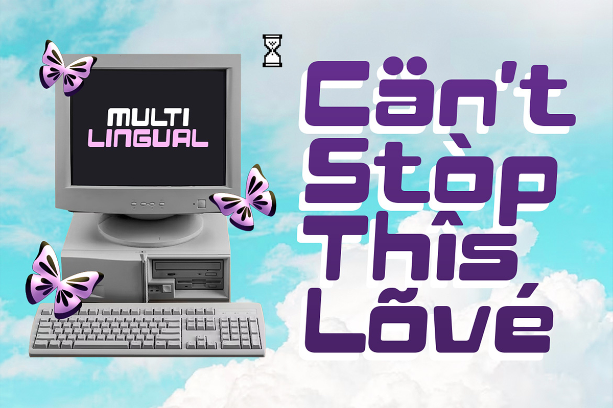 Pikabu - Y2k Vibes Display Font, a Sans Serif Font by Pekotype (Photo 10 of 15)