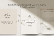 The Grief Journal Canva, a Presentation Template by HelloKarla (Thumbnail 2 of 9)
