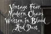 Bewarge Slaughter Horor Vintage Font, a Handwritten Font by HypeWorksCo (Thumbnail 2 of 15)