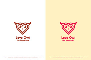 Owl Animal Logo Design Illustration, a Branding & Logo Template by Morvana Crew