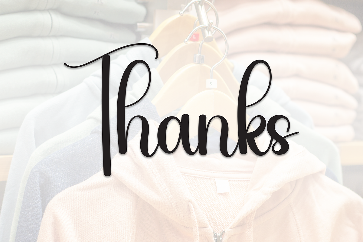 Hoodie | Script Font, a Handwritten Font by Scratchones (Photo 9 of 9)