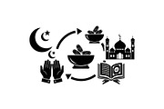 50 Islamic Ramadan Eid Icon Set, an Illustration by BIPLOB EXPERT (Thumbnail 38 of 51)