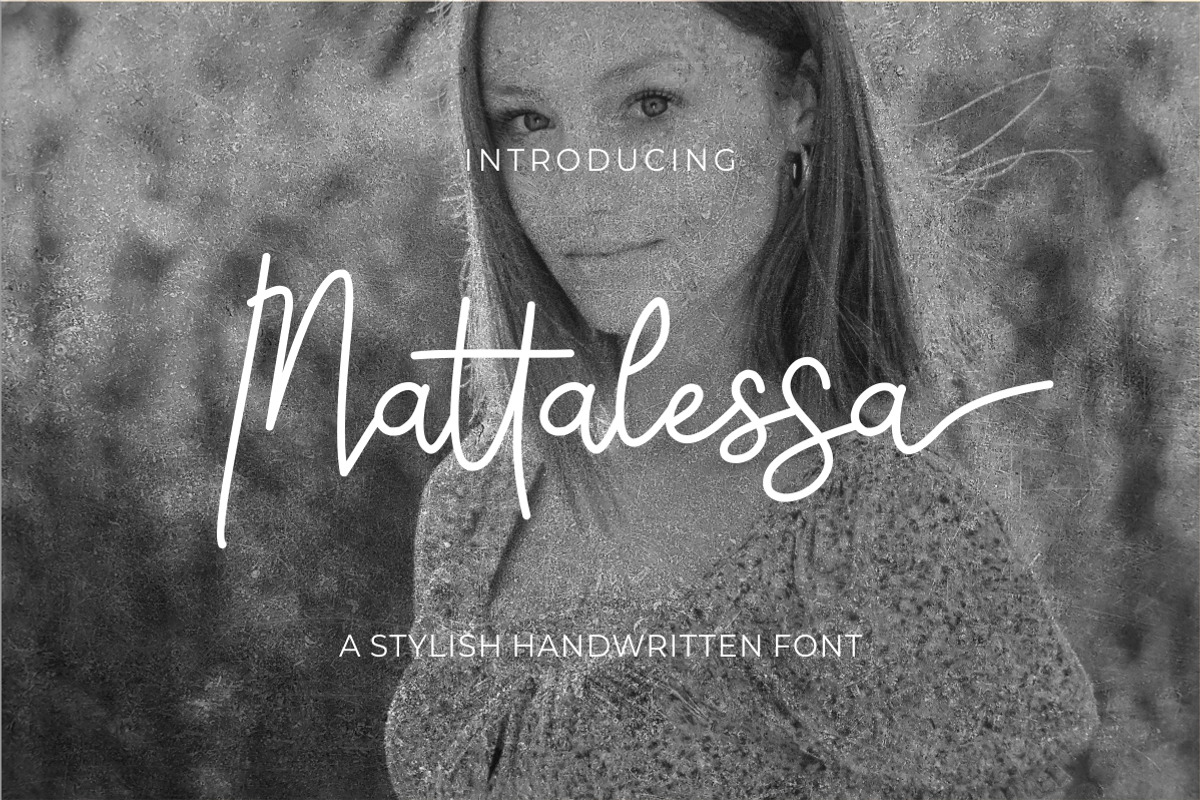 Mattalessa Signature Business Font, a Script Font by suhadidesign (Photo 1 of 7)