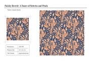 Boho Paisley & Floral Patterns, a Pattern Graphic by Sonulkaster (Thumbnail 2 of 13)