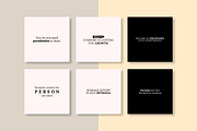 POSITIVE 50 INSTAGRAM POST TEMPLATE, a Social Media Template by RB Boutique (Thumbnail 9 of 10)