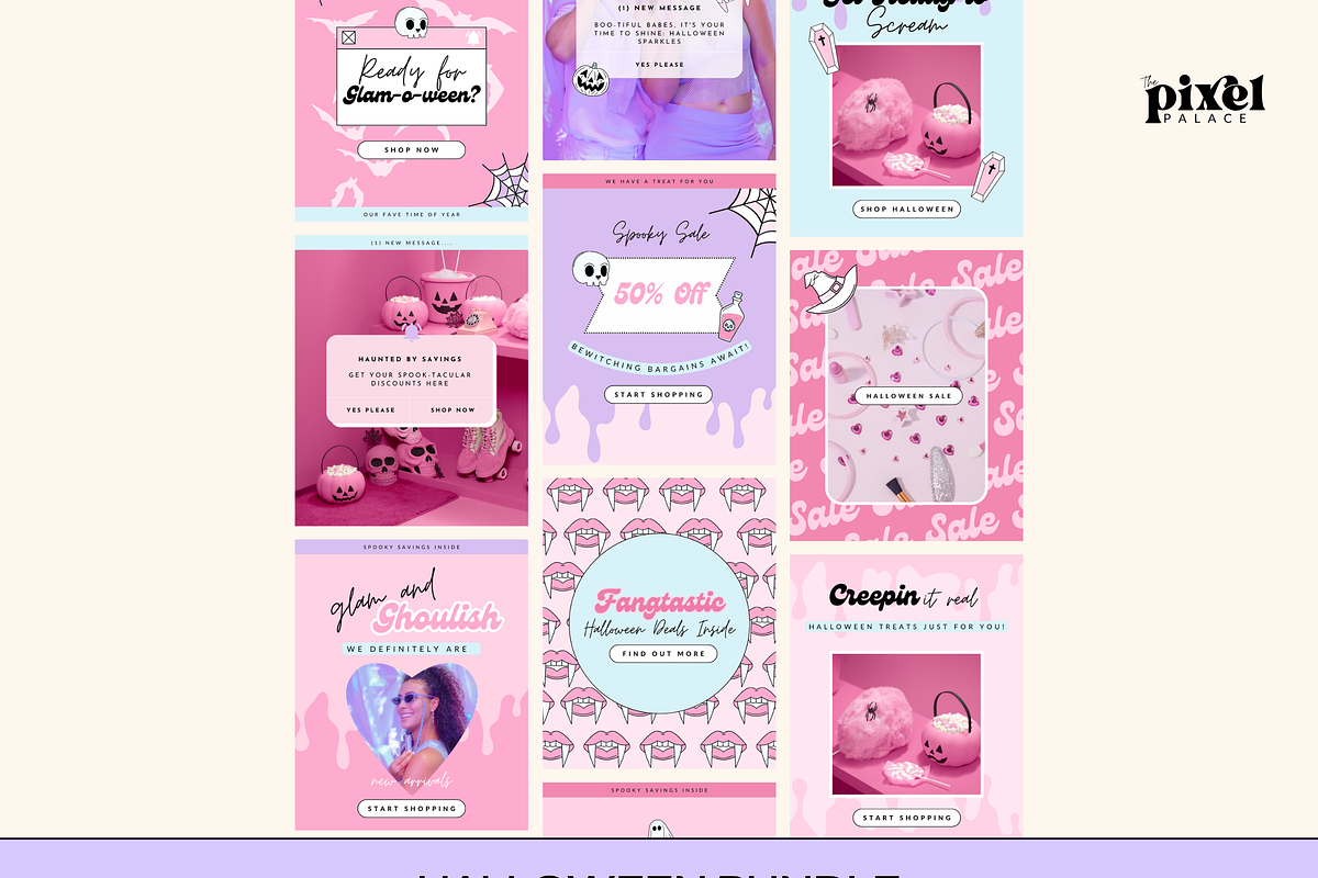 Halloween Marketing Bundle, an Email Template by The Pixel Palace (Photo 6 of 15)