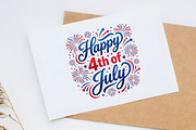 Happy 4th of July Sublimation PNG, a Seasonal Illustration by Canvas Craft (Thumbnail 6 of 6)