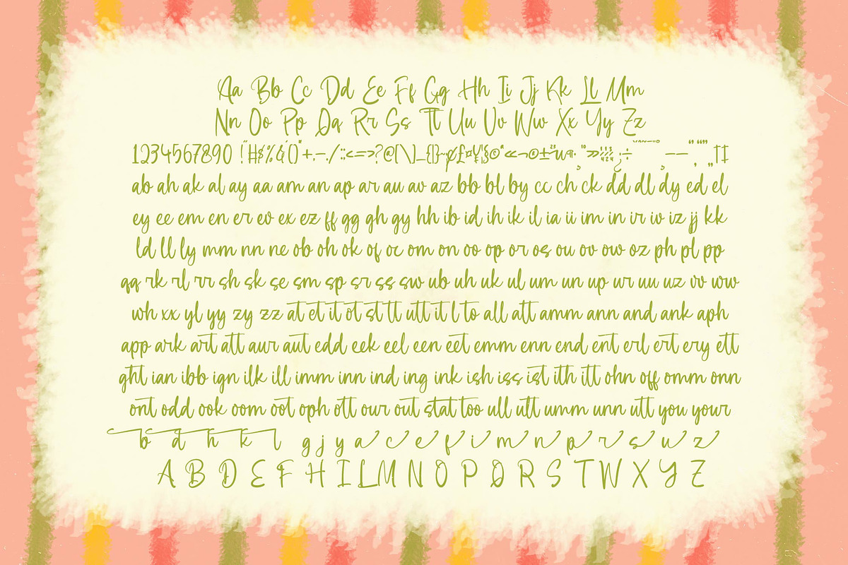 Summer Moments Handwritten Ink Font, a Script Font by Letterena Studios Script (Photo 10 of 10)