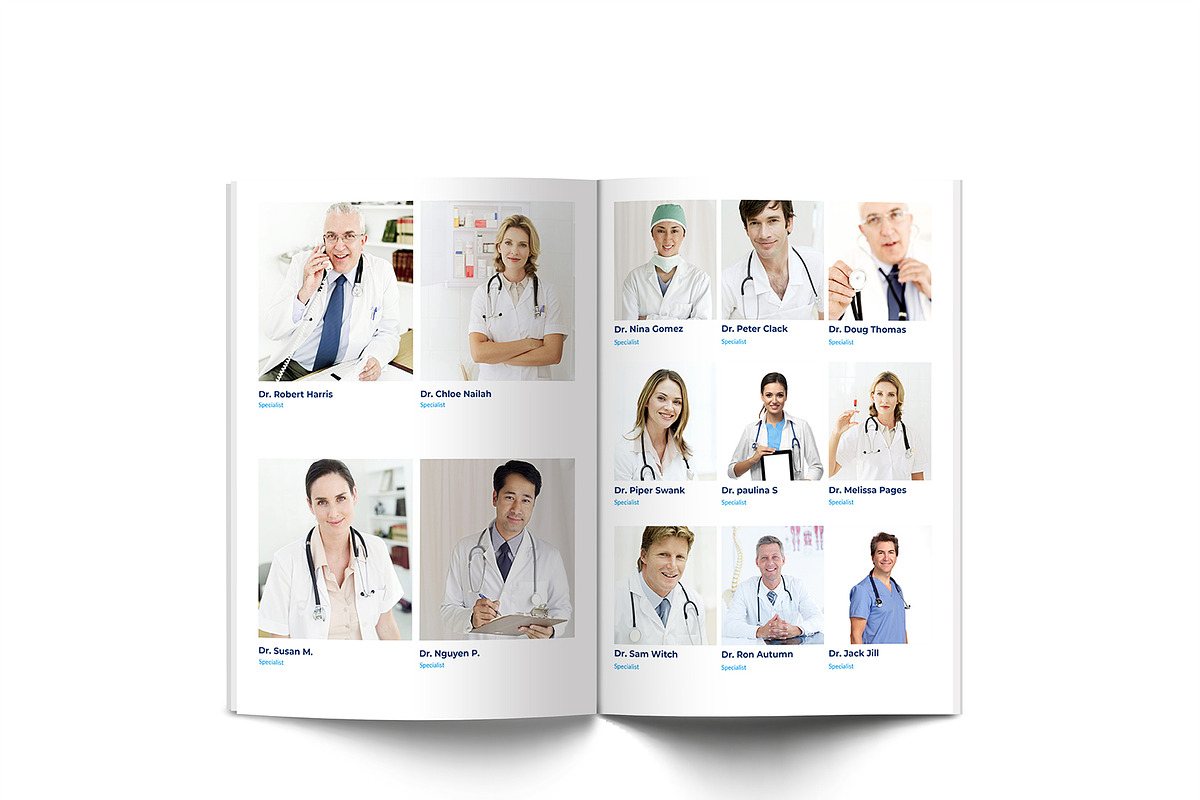 Medical & Hospital A4 Brochure, a Brochure Template by Incools Stokie (Photo 7 of 13)