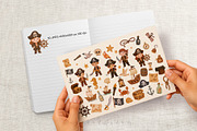 Pirate Party Clipart Set, a Wallpaper Graphic by DigitalDream (Thumbnail 3 of 9)