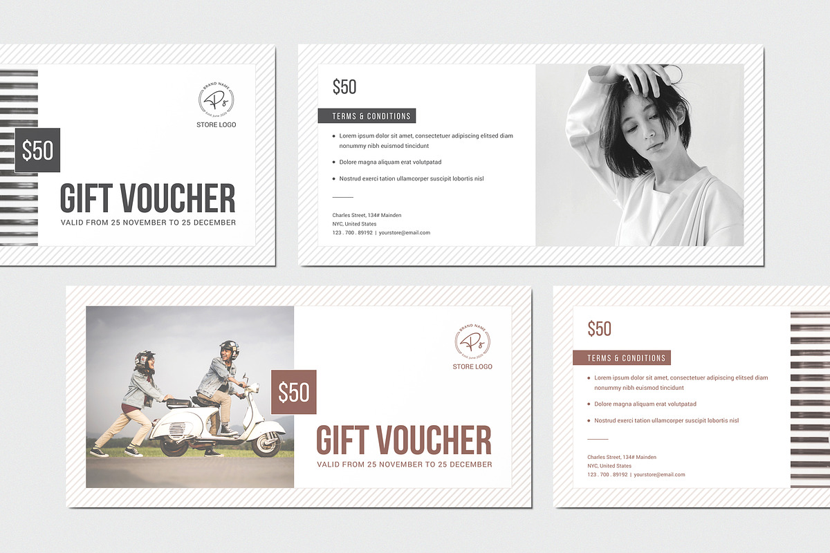 Gift Voucher, a Card Template by Orcshape Studio (Photo 4 of 4)
