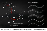 Night Sky Graphic Elements, a Texture Illustration by Joseph Melancon (Thumbnail 3 of 10)