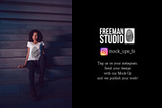 T-Shirt Mock-Up Vol.20 2017, a Shirt Mockup by Freeman Studio (Thumbnail 26 of 27)