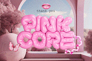 PINKCORE Graphic collage collection, a Graphic by LarysaZabrotskaya (Thumbnail 10 of 10)