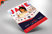 Vote Jane V3 Political Flyer, a Flyer Template by SeraphimChris (Thumbnail 1 of 3)