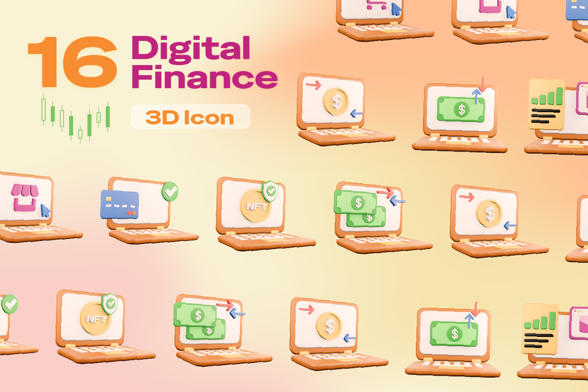 Business Laptop 3D Icon, an Object 3D Model by Burntilldead (Photo 6 of 7)