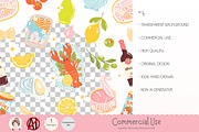 La Dolce Vita Seamless Pattern, a Pattern Graphic by Chonnieartwork (Thumbnail 4 of 5)