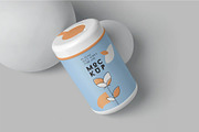 Wet Wipes Jar Mockups, a Packaging Mockup by megostudi0 (Thumbnail 7 of 7)